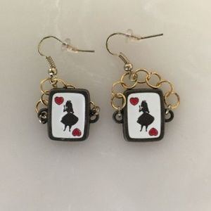 *HOST PICK* Disney Alice in Wonderland earrings